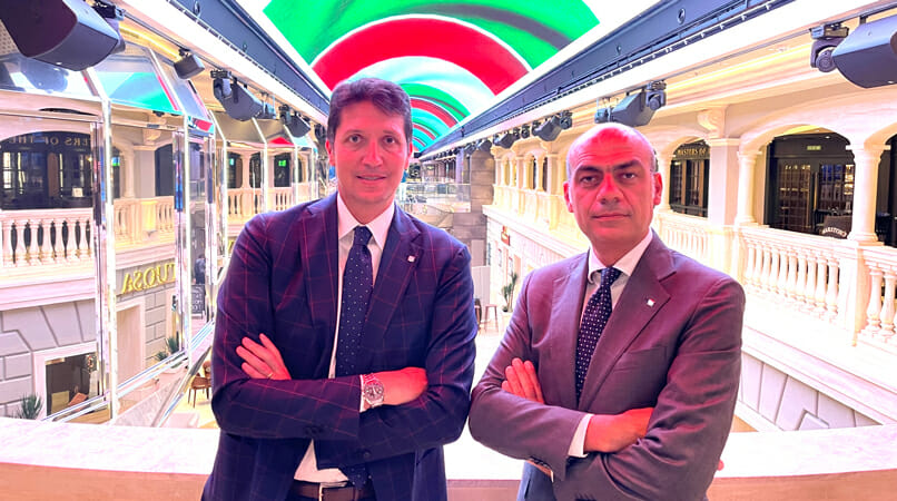 Leonardo Massa Luca Valentini Msc Crociere