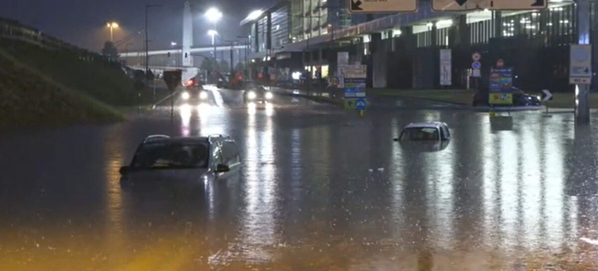 Malpensa, traffico aereo ripristinato dopo il nubifragio