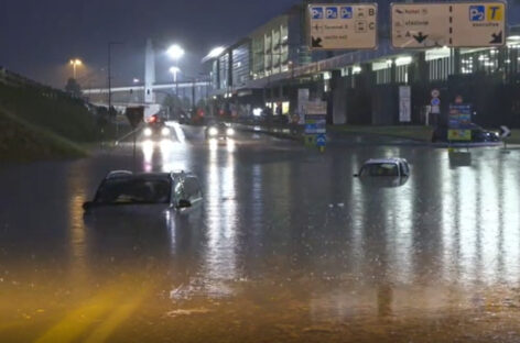 Malpensa, traffico aereo ripristinato dopo il nubifragio