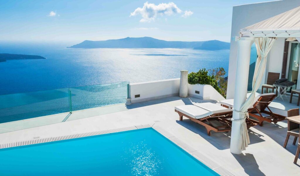 santorini mediterraneo grecia lusso