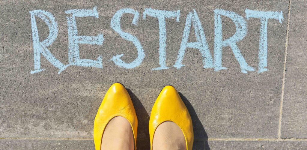 restart ripartenza ripresa