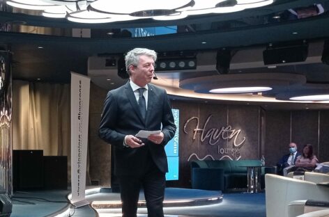 Bluvacanze, il meeting “Ripartiamo” su Msc Seaview