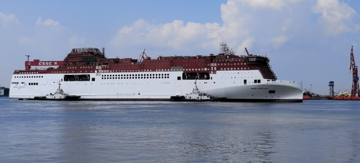 Moby vara Fantasy, il traghetto più grande del mondo