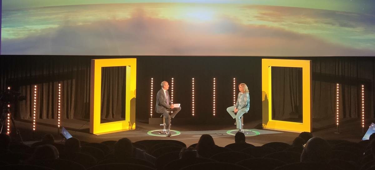 La virata green di Costa sul palco del National Geographic Fest