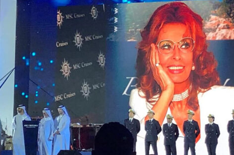 L’ora di Msc Virtuosa: battesimo scintillante a Dubai