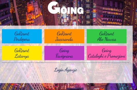 Il salto del t.o. Going: <br>entrerà in tutte le agenzie
