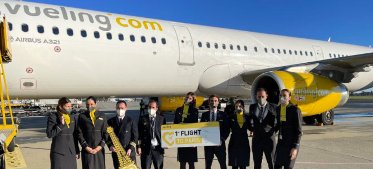 Vueling inizia le operazioni sulla rotta Torino-Parigi
