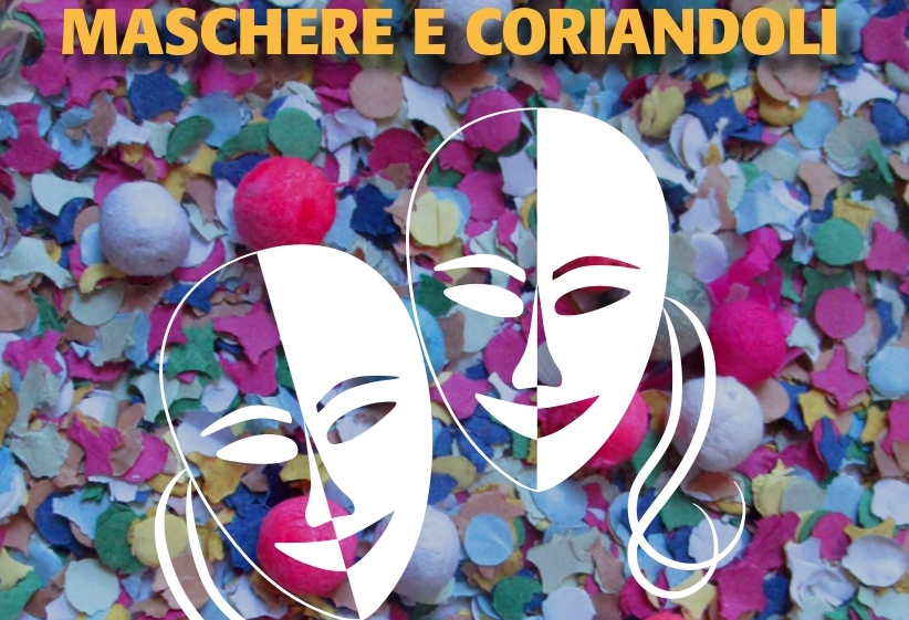 Copertina Libro Maschere e Coriandoli
