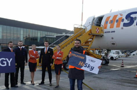 HiSky vola da Bergamo verso Romania e Moldavia