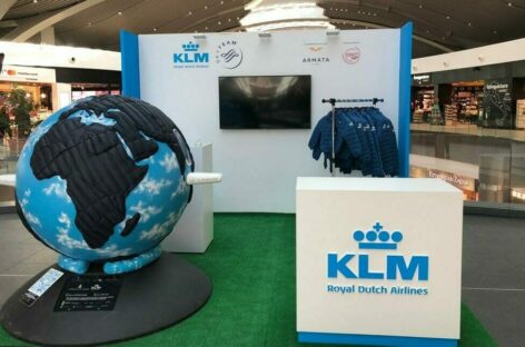 Klm, temporary shop a Fiumicino con Armata di Mare per la sostenibilità