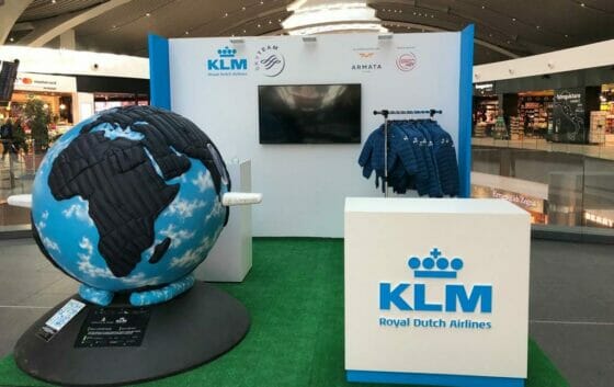 Klm, temporary shop a Fiumicino con Armata di Mare per la sostenibilità