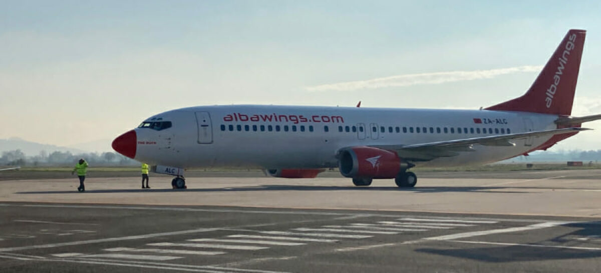 A Forlì debutta il volo per Tirana di Albawings