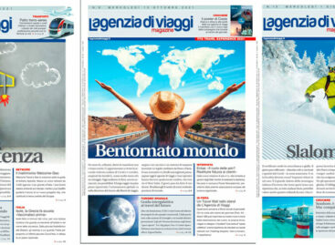 Le prime pagine de L’Agenzia di Viaggi Magazine