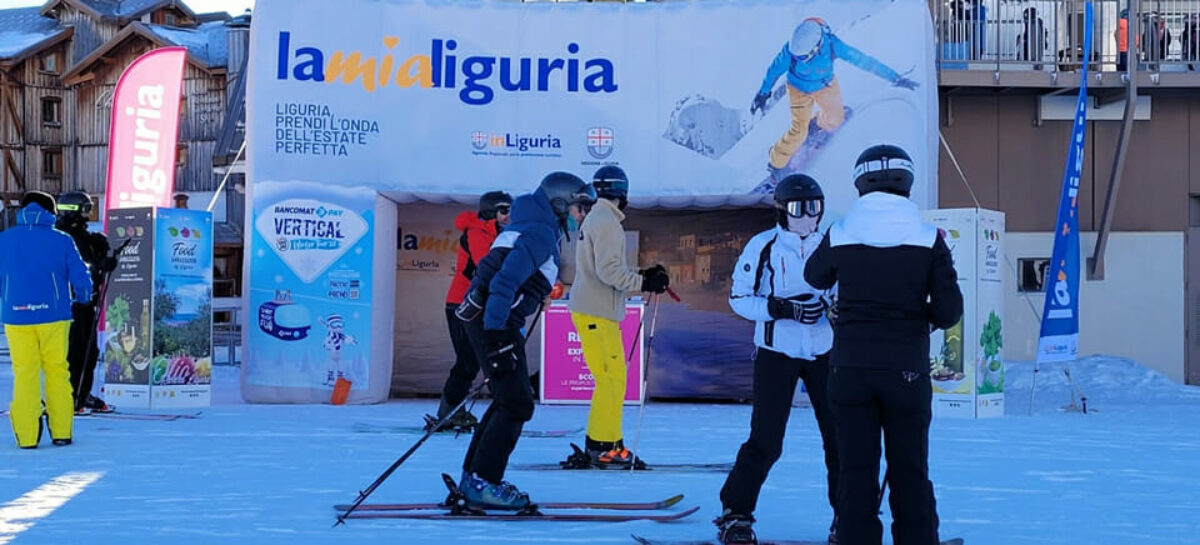 Roadshow sulla neve per promuovere la Liguria