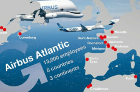 Nasce Airbus Atlantic, player globale delle aerostrutture