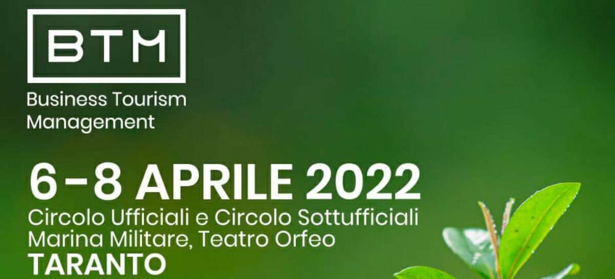 Btm Puglia slitta di un mese: si terrà dal 6 all’8 aprile