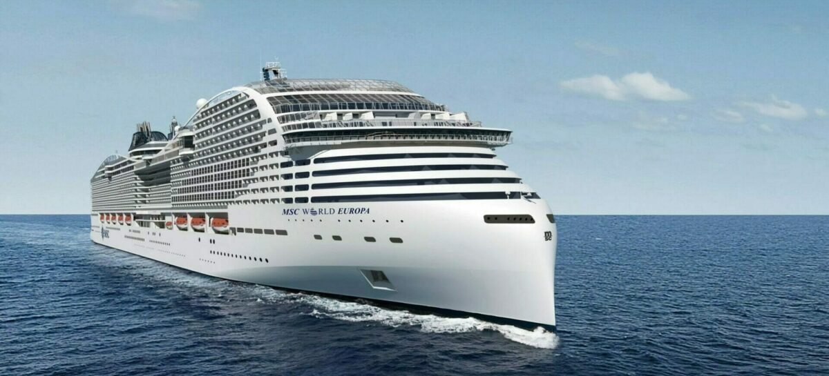 Msc Crociere, float out e prove in mare per le nuove navi a Gnl