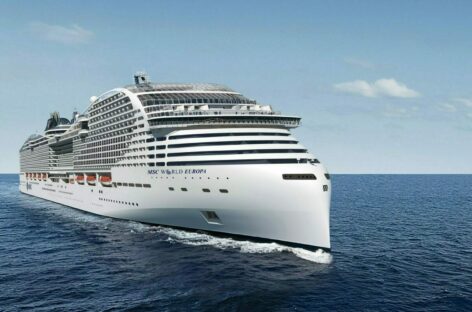 Msc Crociere, float out e prove in mare per le nuove navi a Gnl