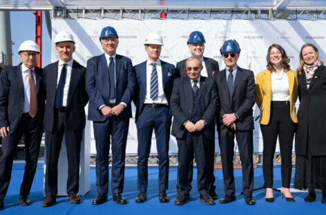 Coin ceremony della prima nave Explora Journeys