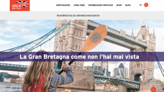 Uk chiama i turisti con “Welcome to another side of Britain”