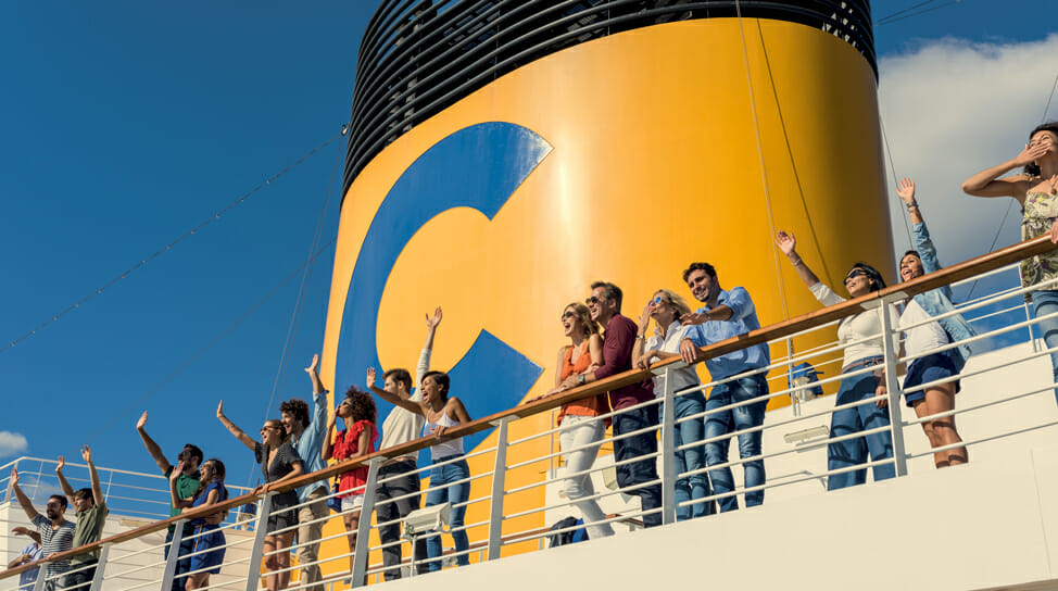 Costa Crociere fumaiolo