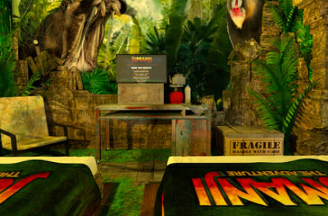 Gardaland Hotel apre con quattro camere a tema Jumanjii