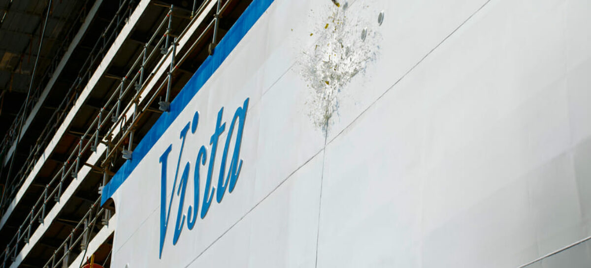 Oceania Cruises, float out della nuova nave Vista