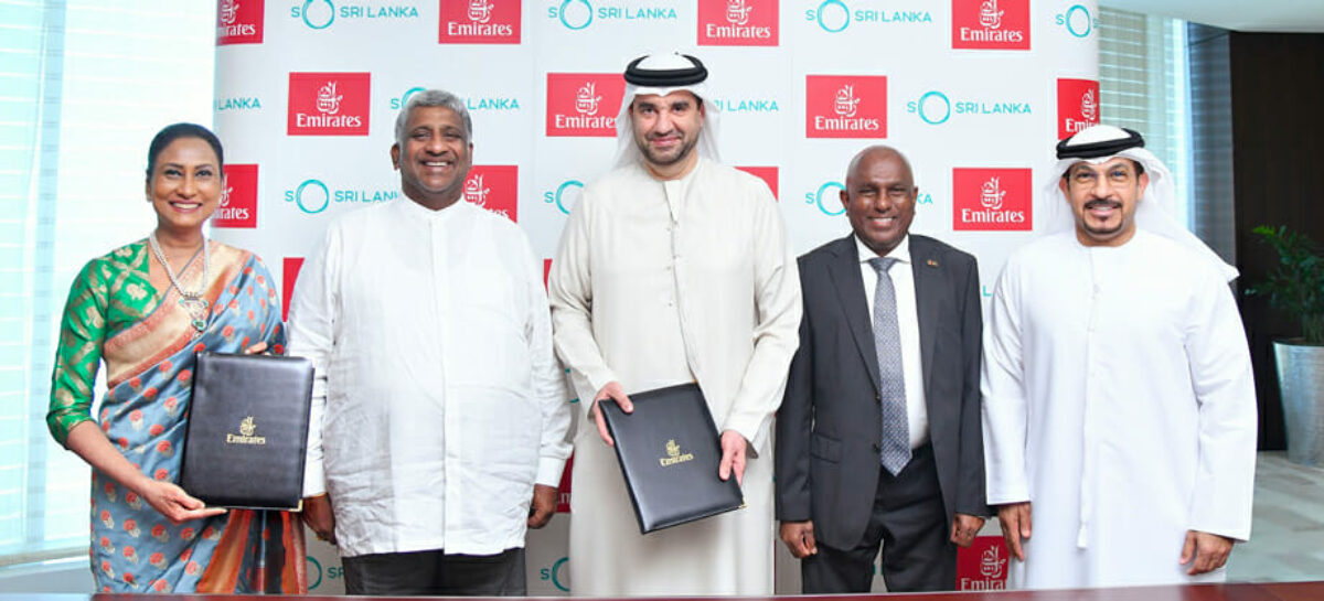 Emirates, accordo con lo Sri Lanka per la promozione congiunta