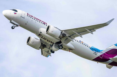 Eurowings accoglie in flotta il primo A320neo