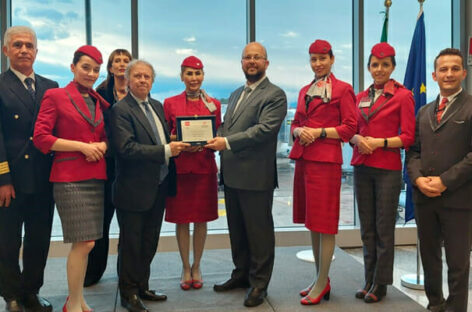 Turkish festeggia i primi 50 anni a Malpensa