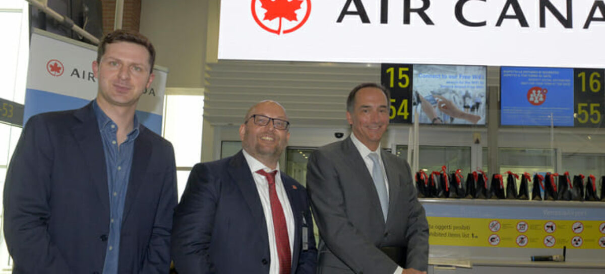 Air Canada torna a volare da Venezia a Montréal e Toronto