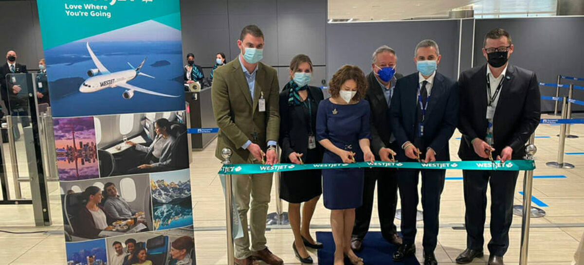 Decolla il diretto Roma-Calgary di WestJet