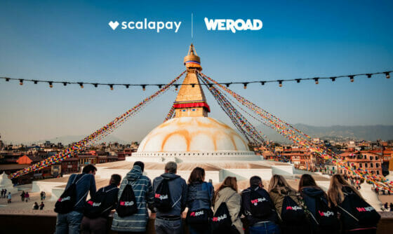 Scalapay, partnership con la community di viaggiatori WeRoad