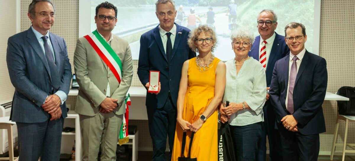 Onorificenza di merito dall’Austria a Pierpaolo Romio di Girolibero