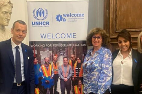 L’Onu consegna a Hilton il logo “Working for Refugee Integration”