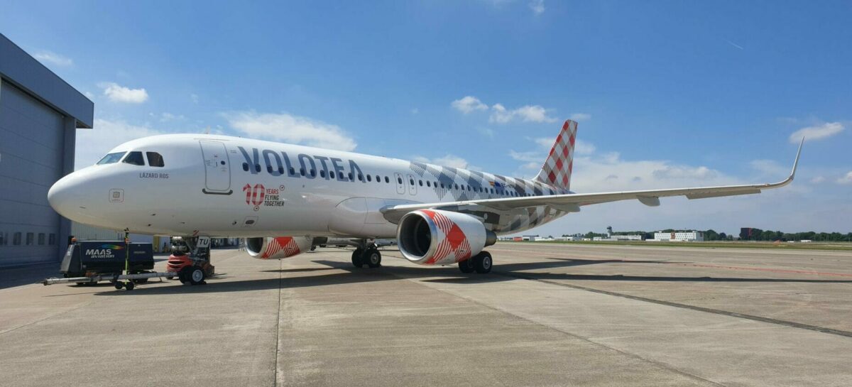 Lázaro Ros, l’aereo che celebra i 10 anni di Volotea