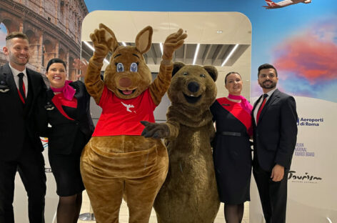 Australia, decolla il volo diretto Roma-Perth di Qantas