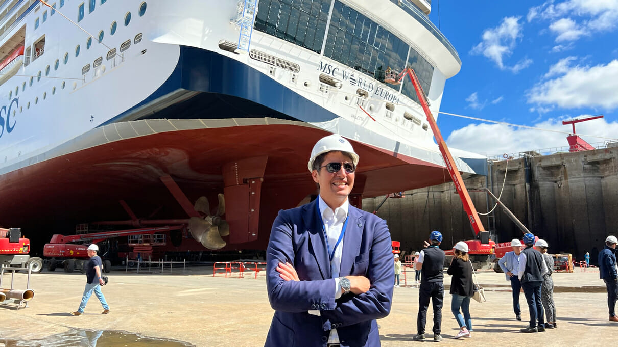 Leonardo Massa Msc World Europa