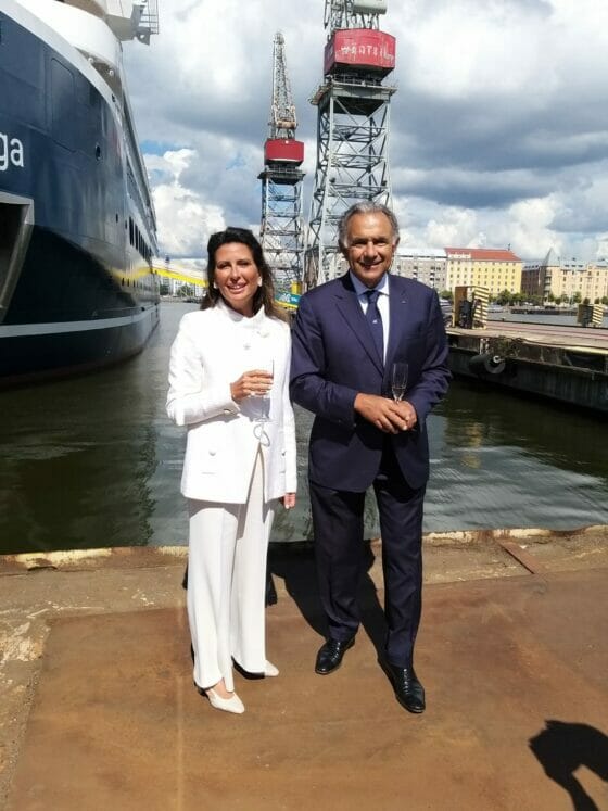 Patrizia e Andrea Zito Swan Hellenic