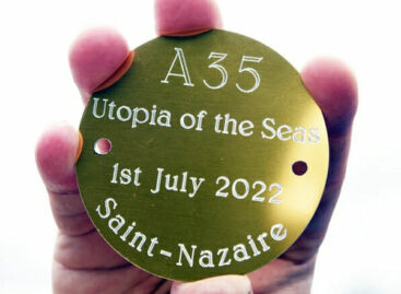 Rccl, posa della chiglia per la nave green Utopia of the Seas