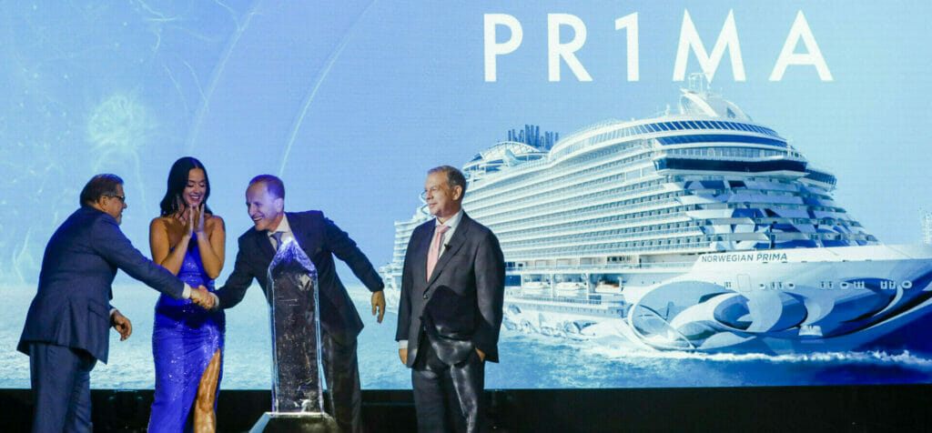 Norwegian Prima's Christening Ceremony In Reykjavik, Iceland