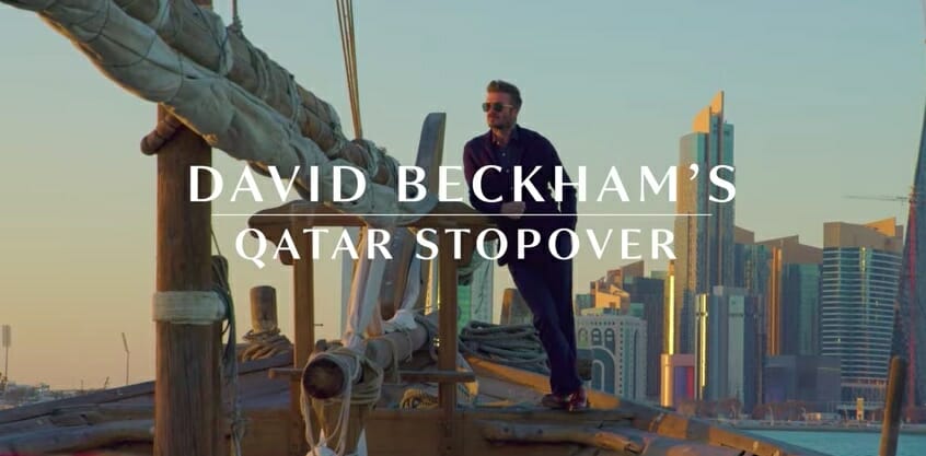 david beckham qatar