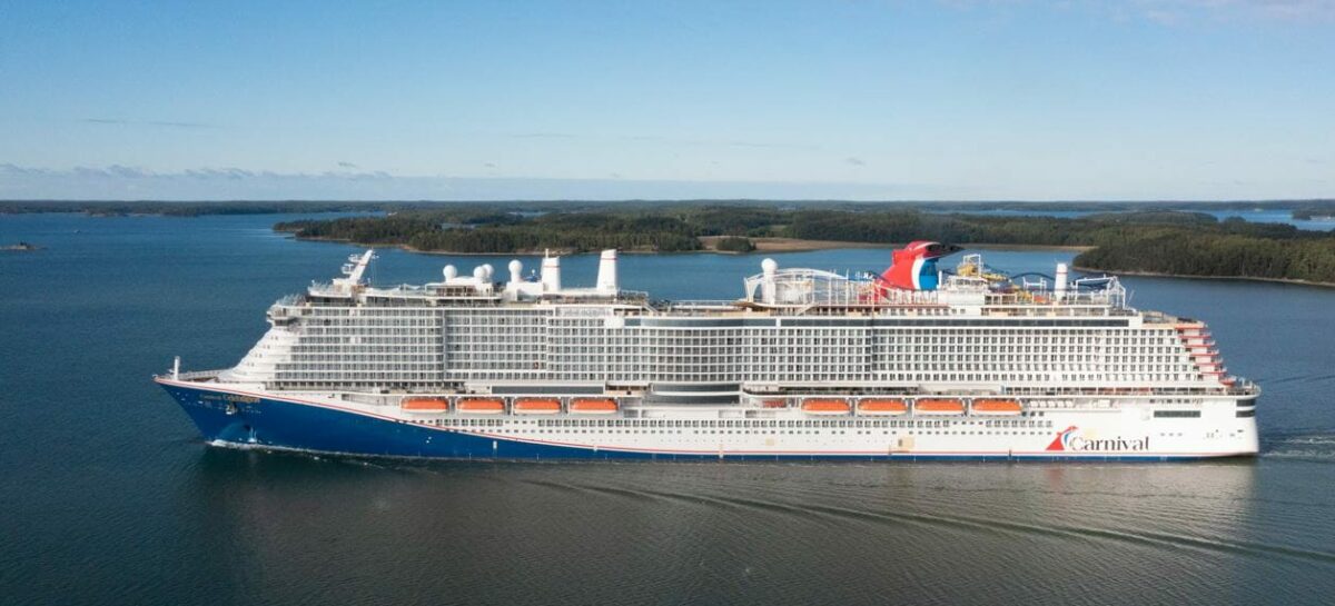 Carnival Celebration supera le prove in mare