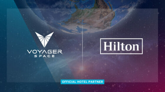 Hilton hotel partner della stazione spaziale di Voyager