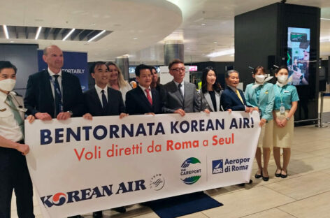 I piani di Korean: codeshare con Ita e hub su Fiumicino
