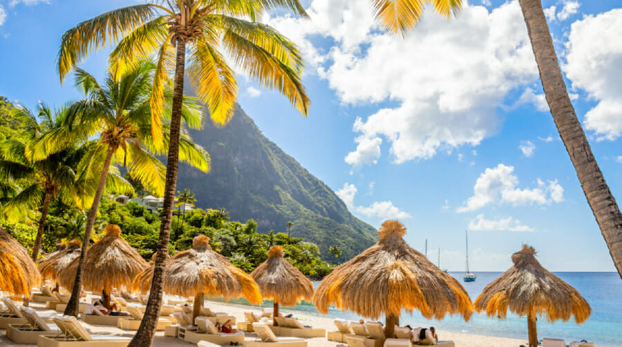 saint lucia caraibi