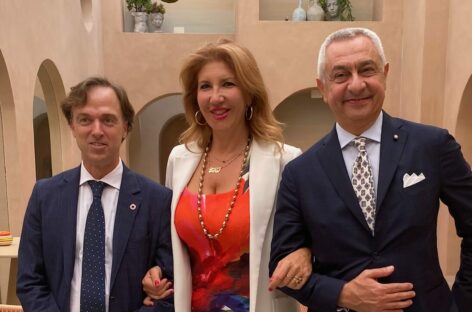 Nuvole oniriche e colori pastello, il restyling del Leon’s Place a Roma