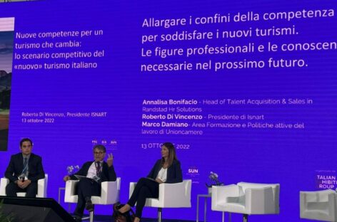 Isnart e le sfide del travel: «Professioni e domanda in evoluzione»