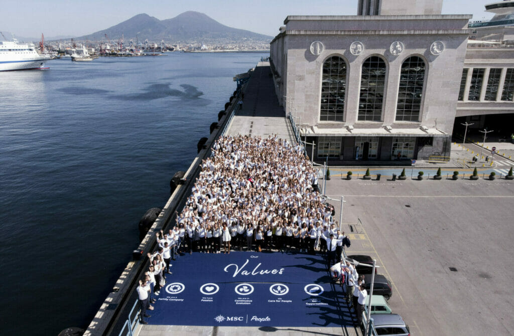 Msc Crociere team Italia