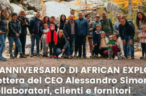 African Explorer festeggia 50 anni e scrive una lettera di ringraziamento